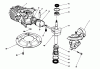 Toro 22040 - Lawnmower, 1993 (3900001-3999999) Ersatzteile CRANKSHAFT ASSEMBLY (MODEL NO. 47PN2-3)