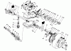 Toro 22040 - Lawnmower, 1993 (3900001-3999999) Ersatzteile GEAR CASE ASSEMBLY