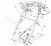 Toro 22040 - Lawnmower, 1993 (3900001-3999999) Ersatzteile HANDLE ASSEMBLY