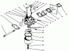 Toro 22040 - Lawnmower, 1995 (5900001-5999999) Ersatzteile CARBURETOR ASSEMBLY (MODEL NO. 47PR4-3)