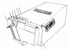 Toro 22040 - Lawnmower, 1995 (5900001-5999999) Ersatzteile GRASS BAG ASSEMBLY NO. 11-5609