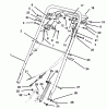 Toro 22040 - Lawnmower, 1995 (5900001-5999999) Ersatzteile HANDLE ASSEMBLY