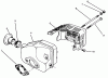 Toro 22040 - Lawnmower, 1995 (5900001-5999999) Ersatzteile MUFFLER ASSEMBLY (MODEL NO. 47PR4-3)