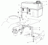 Toro 22040 - Lawnmower, 1997 (7900001-7999999) Ersatzteile GAS TANK ASSEMBLY