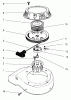 Toro 22040 - Lawnmower, 1997 (7900001-7999999) Ersatzteile RECOIL ASSEMBLY (MODEL NO. 47PT6-3)
