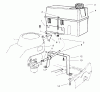 Toro 22040 - ProLine 21" Recycler II Lawnmower, 1998 (8900001-8999999) Ersatzteile GAS TANK ASSEMBLY