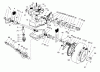 Toro 22040 - ProLine 21" Recycler II Lawnmower, 1998 (8900001-8999999) Ersatzteile GEAR CASE ASSEMBLY