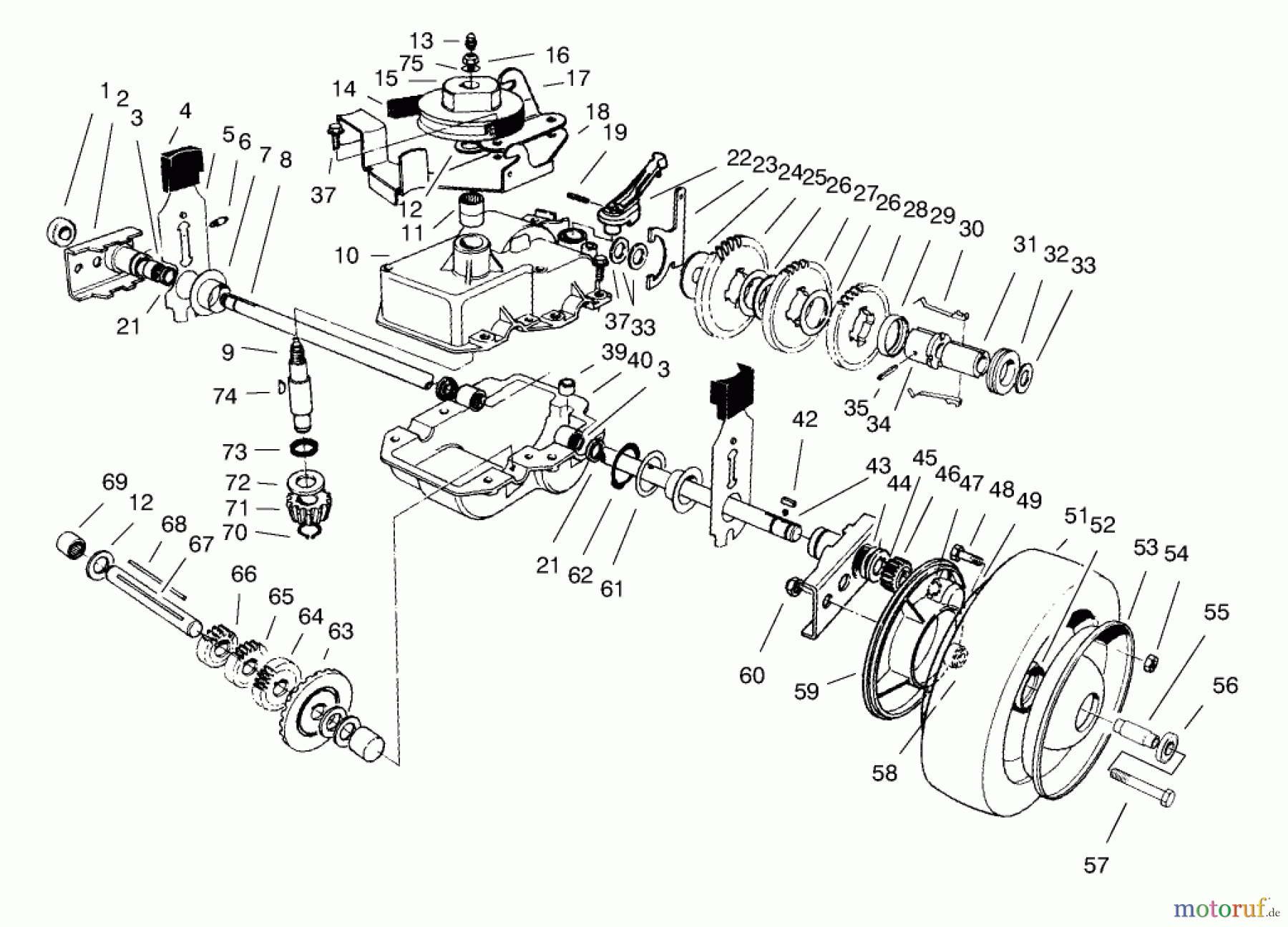 Toro Neu Mowers, Walk-Behind Seite 2 22040 - Toro ProLine 21