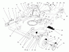 Toro 22040 - ProLine 21" Recycler II Lawnmower, 1998 (8900001-8999999) Ersatzteile HOUSING ASSEMBLY