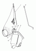 Toro 22580 - Lawnmower, 1991 (1000001-1999999) Ersatzteile BAGGING KIT NO. 47-6510