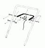 Toro 22580 - Lawnmower, 1991 (1000001-1999999) Ersatzteile CONTROL ASSEMBLY