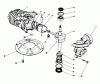 Toro 22580 - Lawnmower, 1991 (1000001-1999999) Ersatzteile CRANKSHAFT ASSEMBLY (MODEL NO. 47PL0-3)
