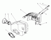 Toro 22580 - Lawnmower, 1991 (1000001-1999999) Ersatzteile MUFFLER ASSEMBLY (MODEL NO. 47PL0-3)