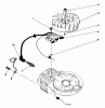 Toro 22042 - Lawnmower, 1991 (1000001-1999999) Ersatzteile IGNITION ASSEMBLY (MODEL NO. 47PL0-3)