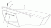 Toro 22042 - Lawnmower, 1991 (1000001-1999999) Ersatzteile SIDE DISCHARGE CHUTE MODEL NO. 59112 (OPTIONAL)