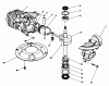 Toro 22043 - Lawnmower, 1992 (2000001-2999999) Ersatzteile CRANKSHAFT ASSEMBLY (MODEL NO. 47PM1-7)