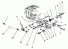 Toro 22043 - Lawnmower, 1992 (2000001-2999999) Ersatzteile GOVERNOR ASSEMBLY (MODEL NO. 47PM1-7)