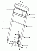 Toro 22043 - Lawnmower, 1992 (2000001-2999999) Ersatzteile HANDLE ASSEMBLY