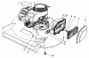 Toro 22043 - Lawnmower, 1993 (3900001-3900964) Ersatzteile ENGINE ASSEMBLY