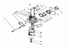Toro 22043 - Lawnmower, 1993 (3900965-3999999) Ersatzteile CARBURETOR ASSEMBLY (MODEL NO. 47PN2-7)