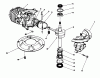 Toro 22043 - Lawnmower, 1993 (3900965-3999999) Ersatzteile CRANKSHAFT ASSEMBLY (MODEL NO. 47PN2-7)