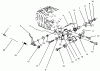 Toro 22043 - Lawnmower, 1995 (5900001-5999999) Ersatzteile GOVERNOR ASSEMBLY (MODEL NO. 47PR4-7)