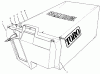 Toro 22043 - Lawnmower, 1995 (5900001-5999999) Ersatzteile GRASS BAG ASSEMBLY NO. 11-5609