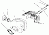 Toro 22043 - Lawnmower, 1995 (5900001-5999999) Ersatzteile MUFFLER ASSEMBLY (MODEL NO. 47PR4-7)