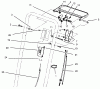 Toro 22043 - Lawnmower, 1995 (5900001-5999999) Ersatzteile TRACTION CONTROL ASSEMBLY