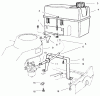 Toro 22043 - Lawnmower, 1997 (7900001-7999999) Ersatzteile GAS TANK ASSEMBLY