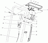 Toro 22043 - Lawnmower, 1997 (7900001-7999999) Ersatzteile TRACTION CONTROL ASSEMBLY