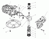 Toro 22043 - Recycler Mower, 1998 (8900001-8999999) Ersatzteile CRANKSHAFT ASSEMBLY(MODEL NO. 47PT7-7)