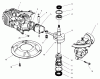 Toro 22043 - Recycler Mower, 2000 (200000001-200999999) Ersatzteile CRANKSHAFT ASSEMBLY (MODEL NO. 47PT7-7)