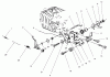 Toro 22043 - Recycler Mower, 2001 (210000001-210999999) Ersatzteile GOVERNOR ASSEMBLY