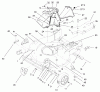 Toro 22043 - Recycler Mower, 2001 (210000001-210999999) Ersatzteile HOUSING ASSEMBLY