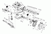 Toro 22044BC - Lawnmower, 1995 (5900001-5999999) Ersatzteile GEAR CASE ASSEMBLY