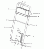 Toro 22044BC - Lawnmower, 1995 (5900001-5999999) Ersatzteile HANDLE ASSEMBLY
