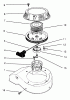 Toro 22045 - Recycler Mower, 1997 (7900001-7999999) Ersatzteile RECOIL ASSEMBLY (MODEL NO. 47PS5-7)(MODEL NO. 22045B)(MODEL NO. 47PT6-7)(MODEL NO. 22045)