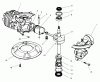 Toro 22045 - Recycler Mower, 1998 (8900001-8999999) Ersatzteile CRANKSHAFT ASSEMBLY (MODEL NO. 47PT7-7)