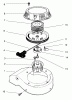 Toro 22045 - Recycler Mower, 1998 (8900001-8999999) Ersatzteile RECOIL ASSEMBLY (MODEL NO. 47PT7-7)