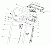Toro 22045 - Recycler Mower, 1998 (8900001-8999999) Ersatzteile TRACTION CONTROL ASSEMBLY