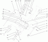 Toro 22045 - Recycler Mower, 2000 (200000001-200999999) Ersatzteile TRACTION CONTROL ASSEMBLY