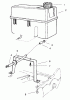 Toro 22141 - Lawnmower, 1997 (790000001-799999999) Ersatzteile GAS TANK ASSEMBLY
