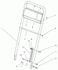 Toro 22142 - Lawnmower, 1997 (7900001-7999999) Ersatzteile HANDLE ASSEMBLY