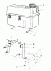 Toro 22145 - Lawnmower, 1996 (69000001-69999999) Ersatzteile GAS TANK ASSEMBLY
