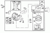 Toro 22151 - Lawnmower, 1992 (2000001-2999999) Ersatzteile ENGINE GTS 150 77-9140 #3