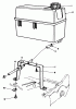 Toro 22151 - Lawnmower, 1992 (2000001-2999999) Ersatzteile GAS TANK ASSEMBLY