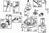 Toro 22151 - Lawnmower, 1993 (3900001-3900855) Ersatzteile ENGINE GTS 150 77-9140 #2