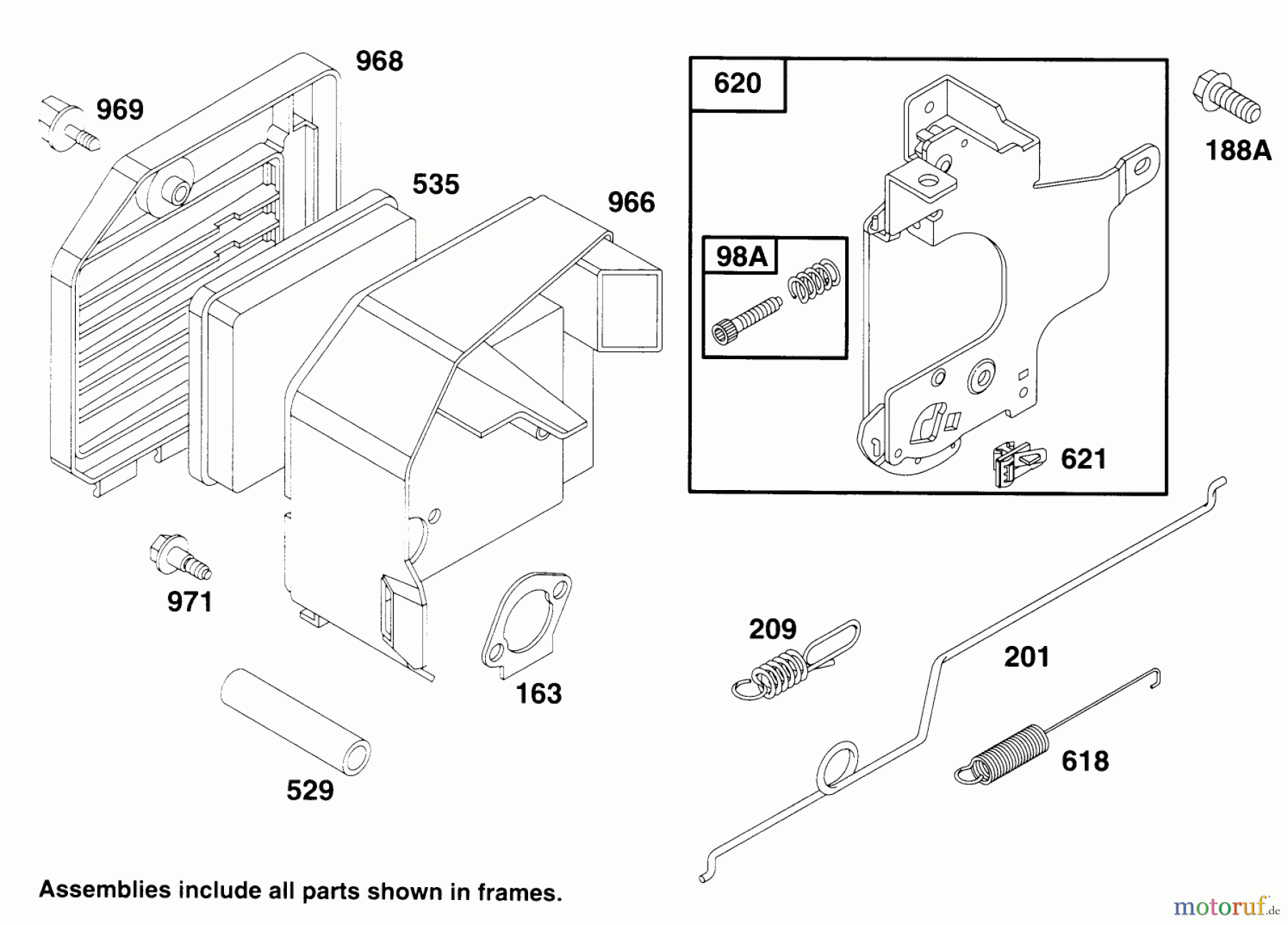 Toro Neu Mowers, Walk-Behind Seite 2 22151 - Toro Lawnmower, 1995 (5900001-5999999) ENGINE GTS 150 #4
