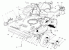 Toro 22153BC - Lawnmower, 1995 (5900001-5999999) Ersatzteile HOUSING ASSEMBLY